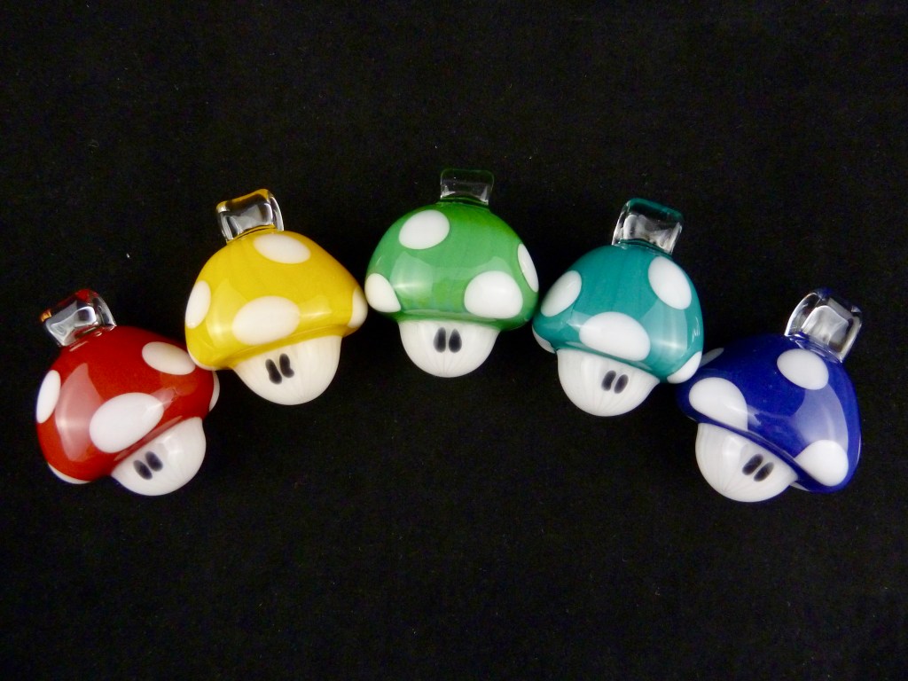 Mushroom Pendants