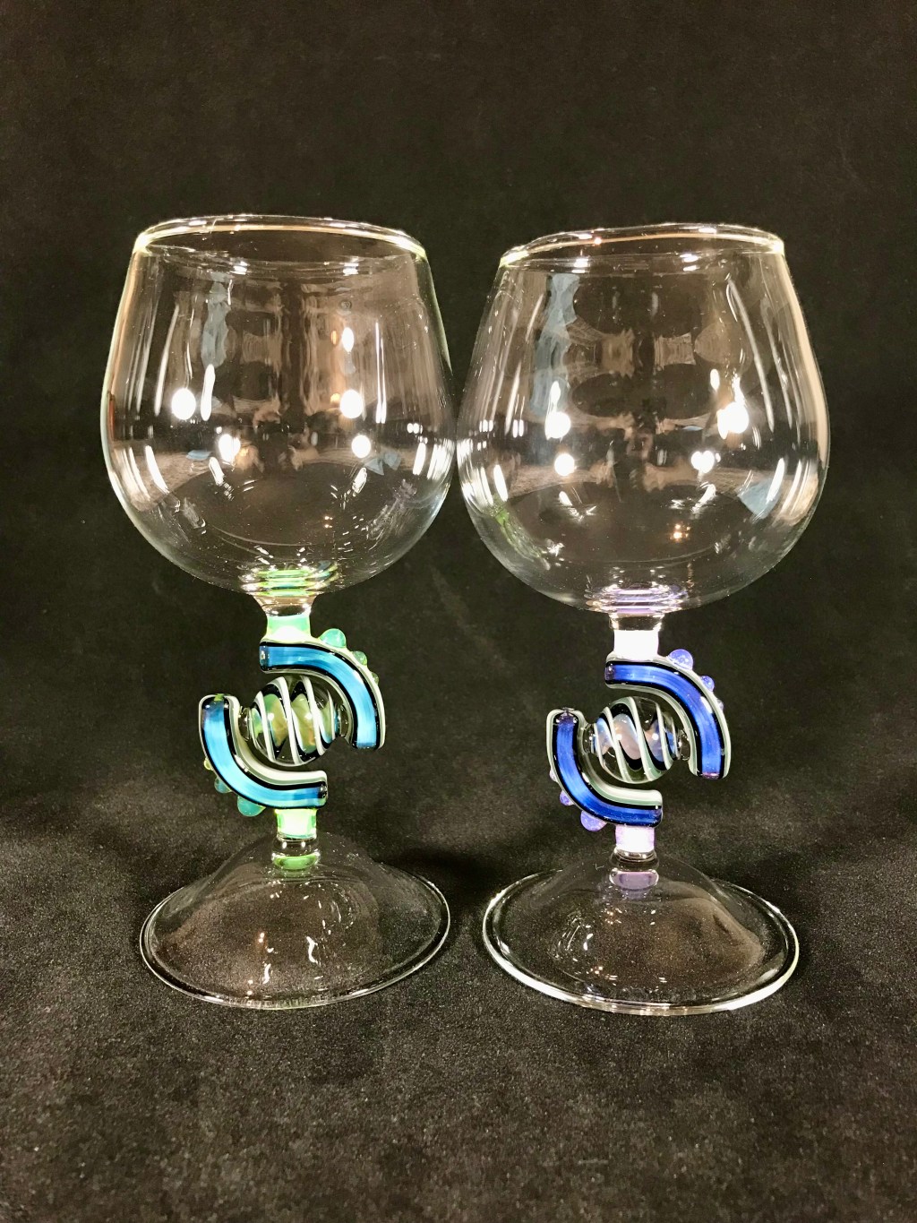Wine Glasses Marble&nbsp;Center